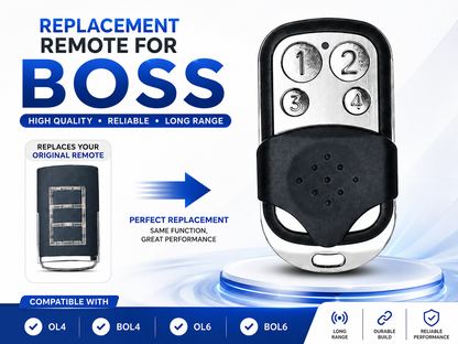 Boss, DoorWorks DWA HT3 RD 2,OL4,GDC 6,GDC 8,GDC 12 Remote