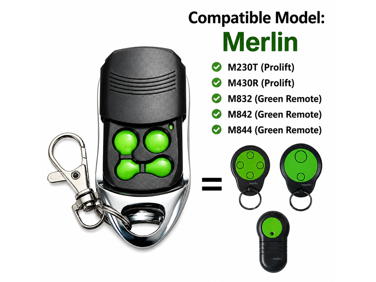 Merlin M844 Garage Remote