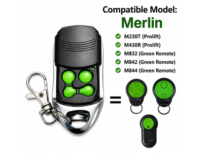 Merlin M844 Garage Remote