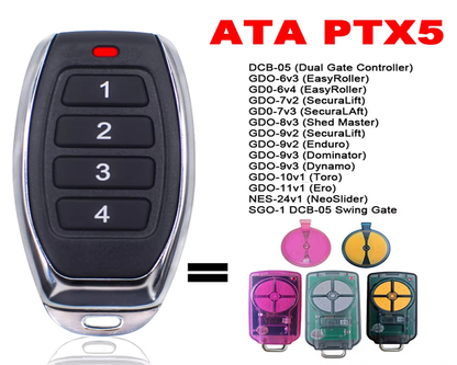 ATA PTX5V1 Garage Remote