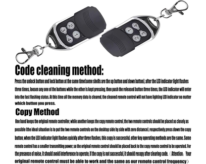 Garador GDO11 v1 GDO-11v1 GDO-11 Ero Garage Door Remote Replacement