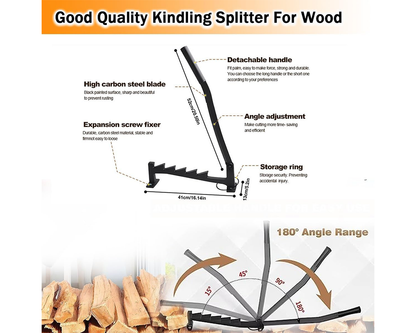 Wall Mounted Firewood Splitter