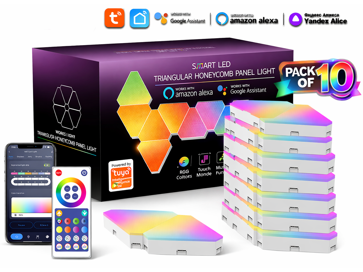 Smart DIY Triangle Light Panel