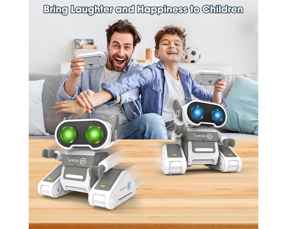 Rechargeable Remote Control Robot Toy with Touch