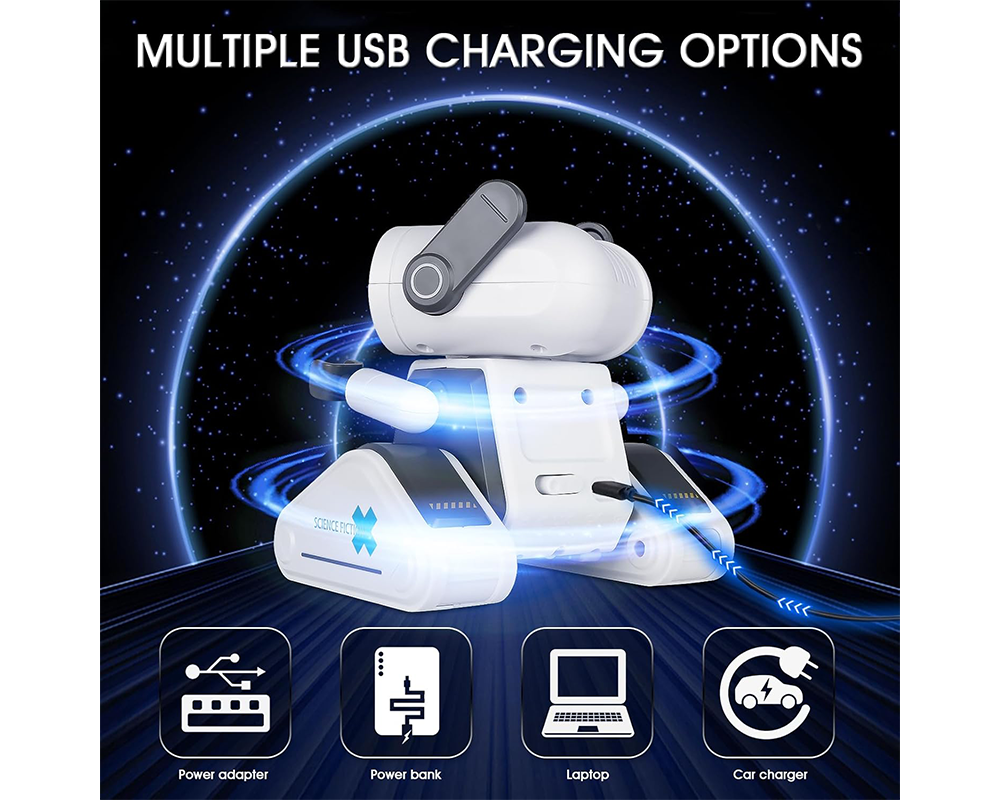 Rechargeable Remote Control Robot Toy with Touch