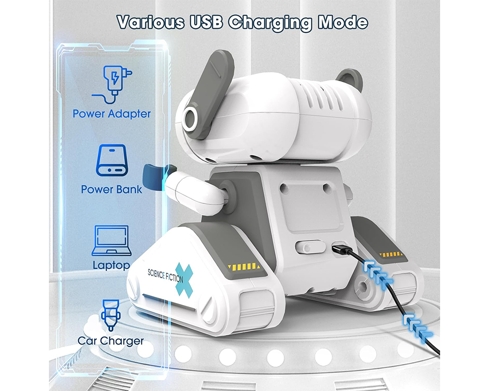 Rechargeable Remote Control Robot Toy with Touch