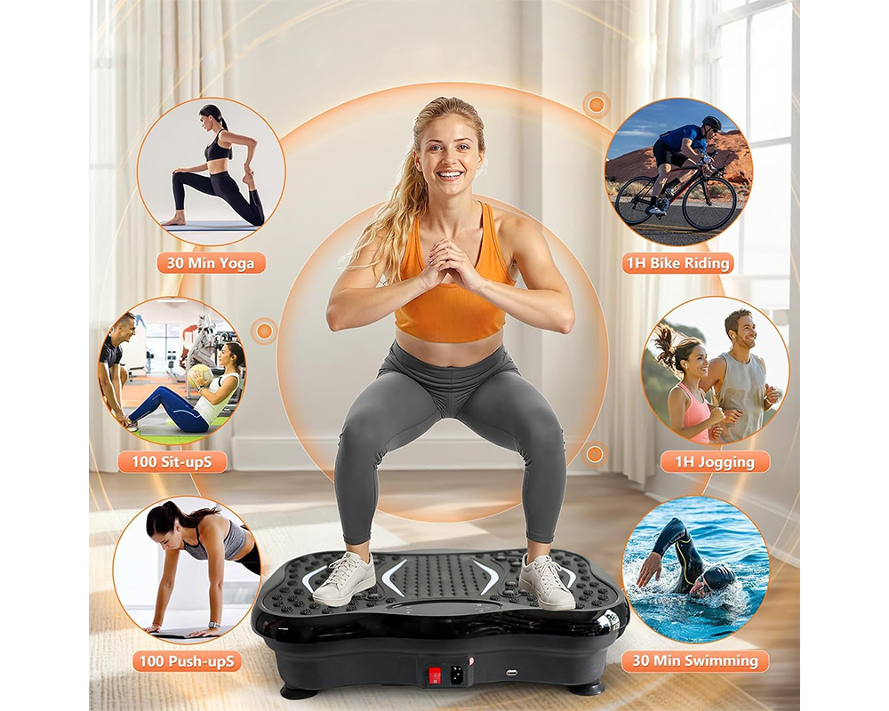 Vibration Plate Exercise Machine