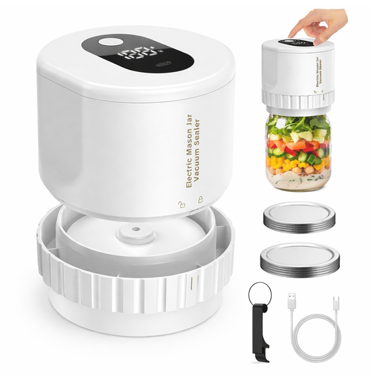Electric Jar Vacuum Sealing Machine Kit
