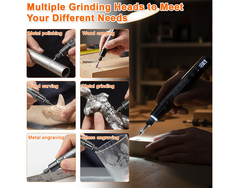Cordless Rotary Drill Tool Set