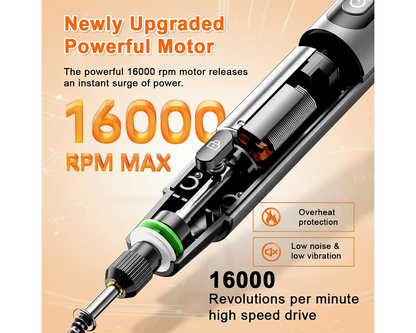 Cordless Rotary Drill Tool Set