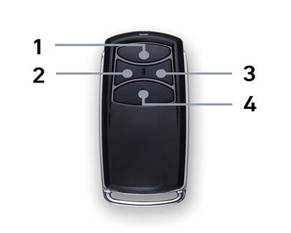 E960M Garage Door Remote Merlin+ 2.0 Replacement Garage Door Remote