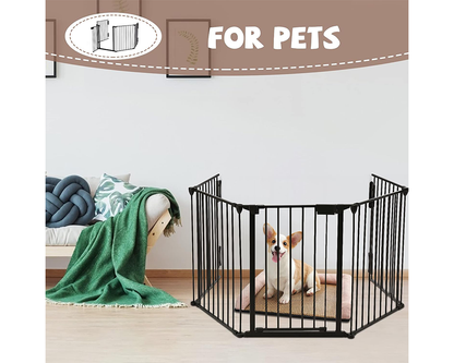 Pet Isolation Door Fireplace Fence Safety Gate