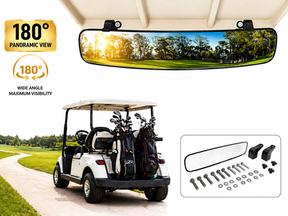 Golf Cart Rear View Mirror