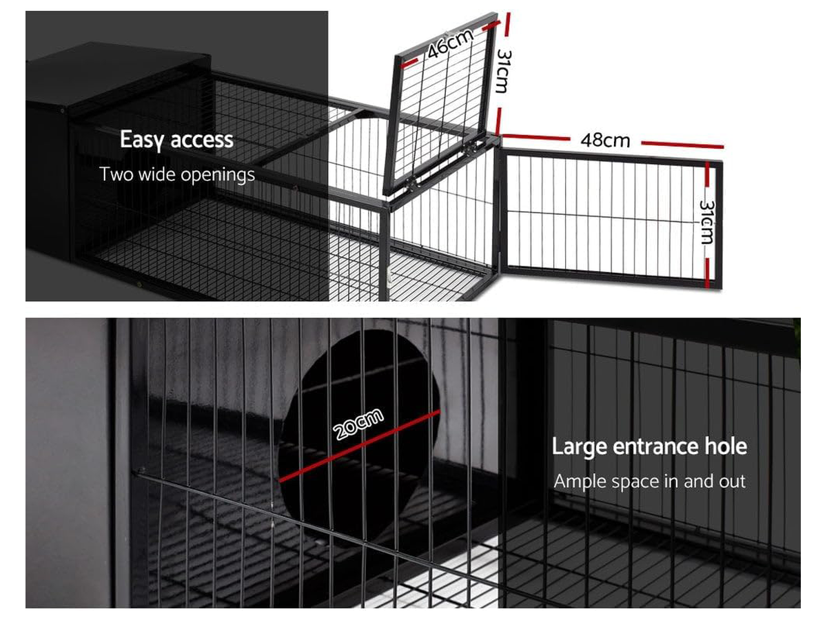 Rabbit Cage Rabbit Hutch Metal Pet Playpen