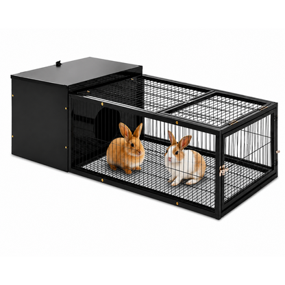 Rabbit Cage Rabbit Hutch Metal Pet Playpen