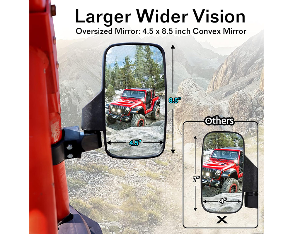 Side Mirrors for UTV ATV