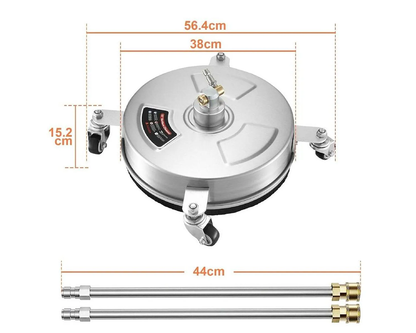 15" Pressure Washer Surface Cleaner