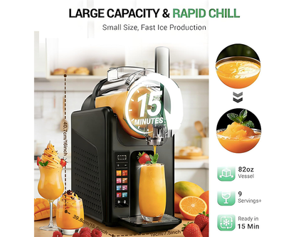 2L Slushie Maker Frozen Smoothies Milkshakes