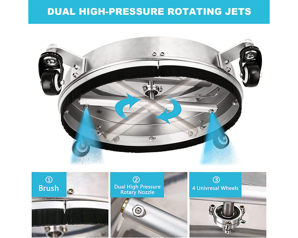 20" Pressure Washer Surface Cleaner