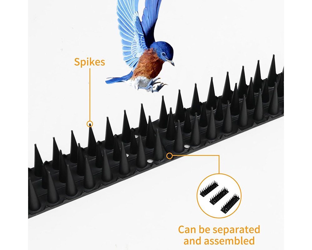 10m Bird Spikes Pest Control Fence 24 PCS