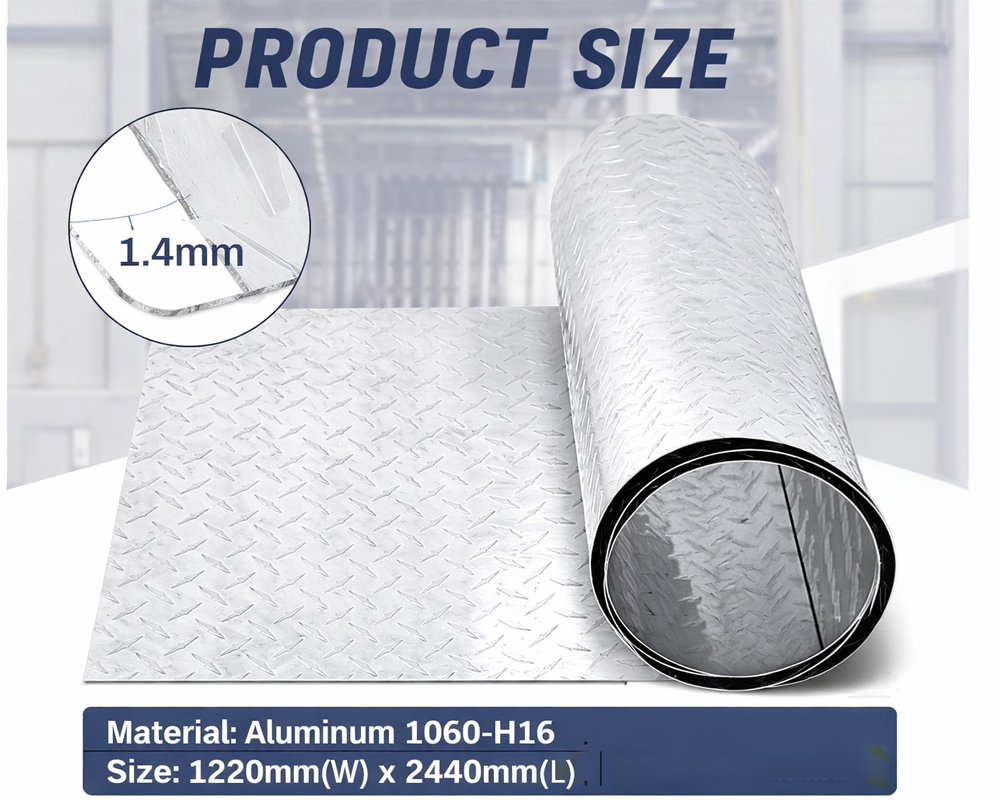 1.4mm Checker Plate Sheet