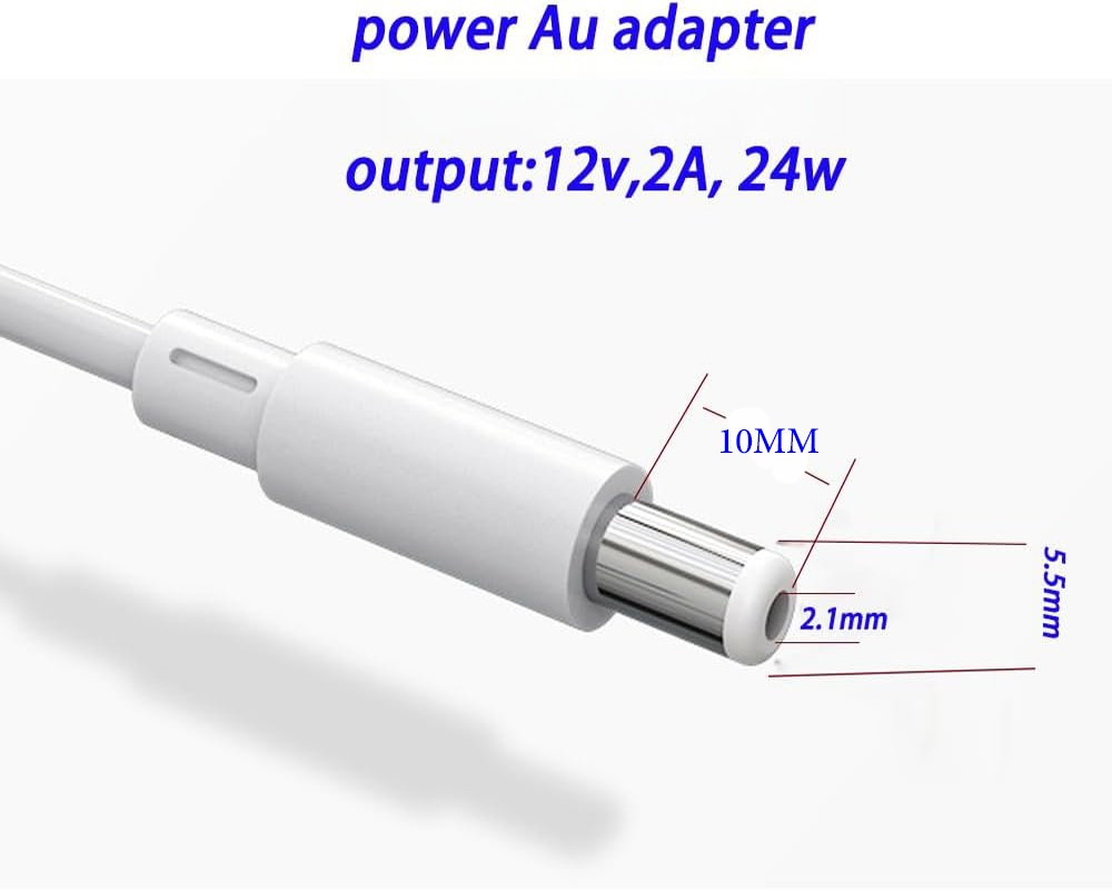 12V 2A Power Supply AC to DC Adapter