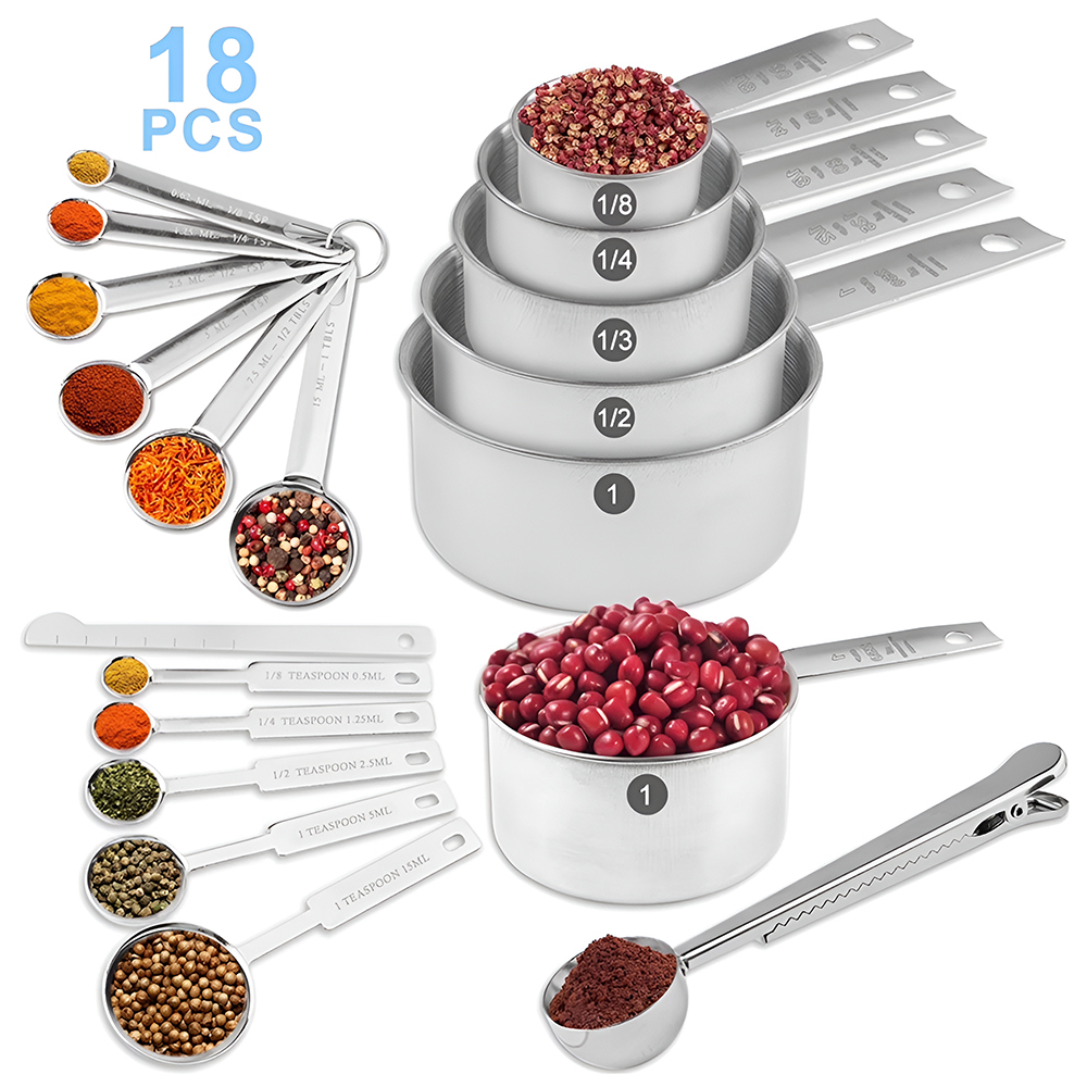 Measuring Cups and Spoons Set
