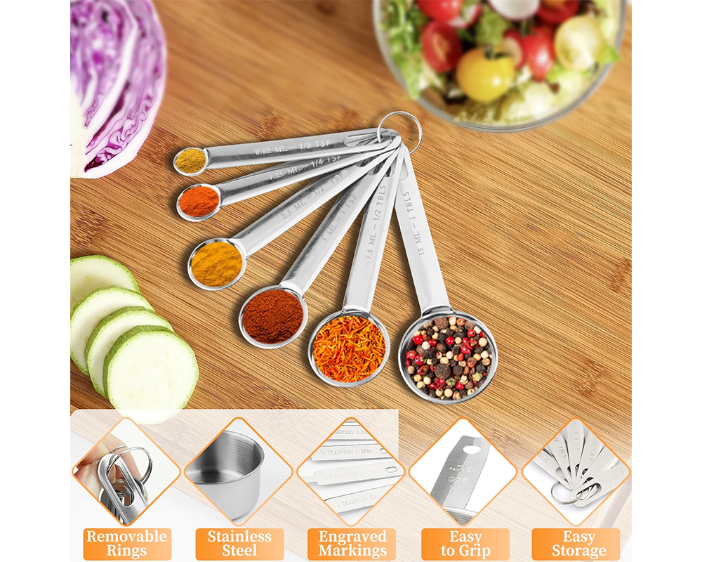 Measuring Cups and Spoons Set