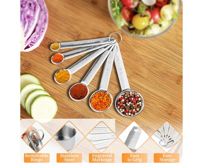 Measuring Cups and Spoons Set
