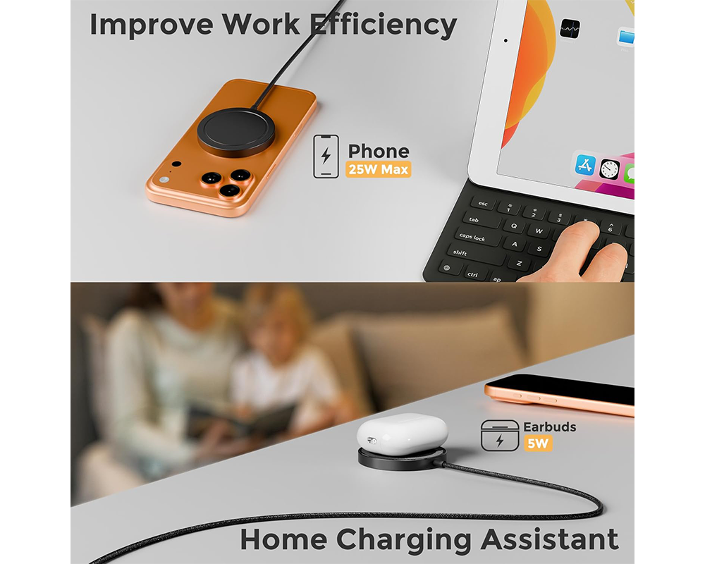 25W Magnetic Wireless Charger