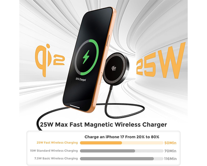 25W Magnetic Wireless Charger