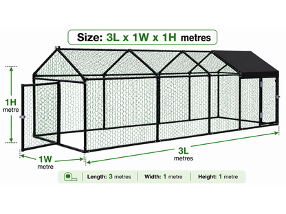 Outdoor Chicken Coop Run