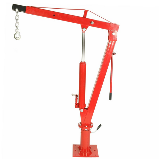 Engine Hoist Crane 900Kg Swivel Base Hydraulic Lifting Deck Hoist