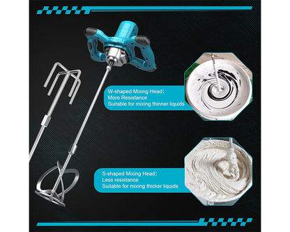 Cordless Paint Mixer Makita 21V Compatible