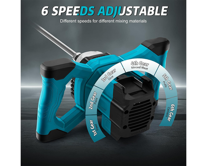 Cordless Paint Mixer Makita 21V Compatible