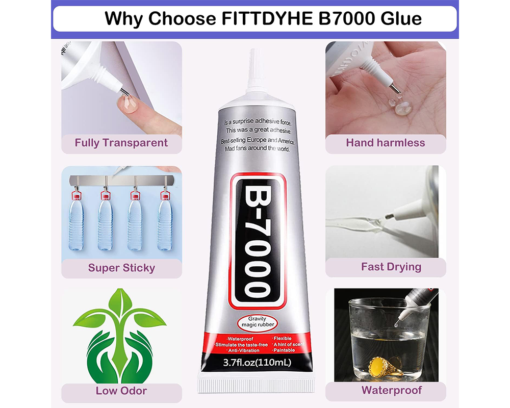 B7000 Glue for Phone Repair Adhesive Craft Kit 2 x 110ml