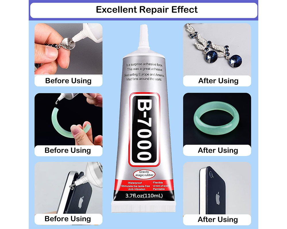 B7000 Glue for Phone Repair Adhesive Craft Kit 2 x 110ml