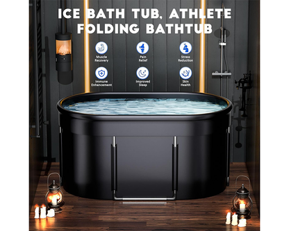Portable Ice Bath Tub With Lid