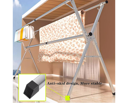 Foldable Clothes Drying Rack