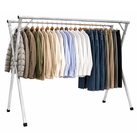 Foldable Clothes Drying Rack