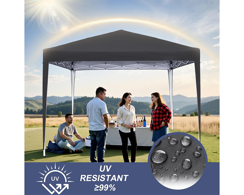 Gazebo 3X3 Outdoor Marquee Gazebos Wedding Party Camping Tent 4 Wall Panels