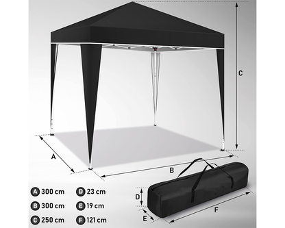 Folding Garden Gazebo 3x3M