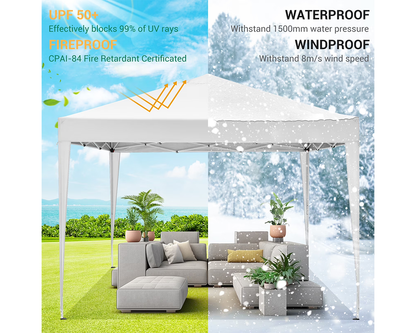 Foldable Outdoor Pop Up Gazebo 3x3M