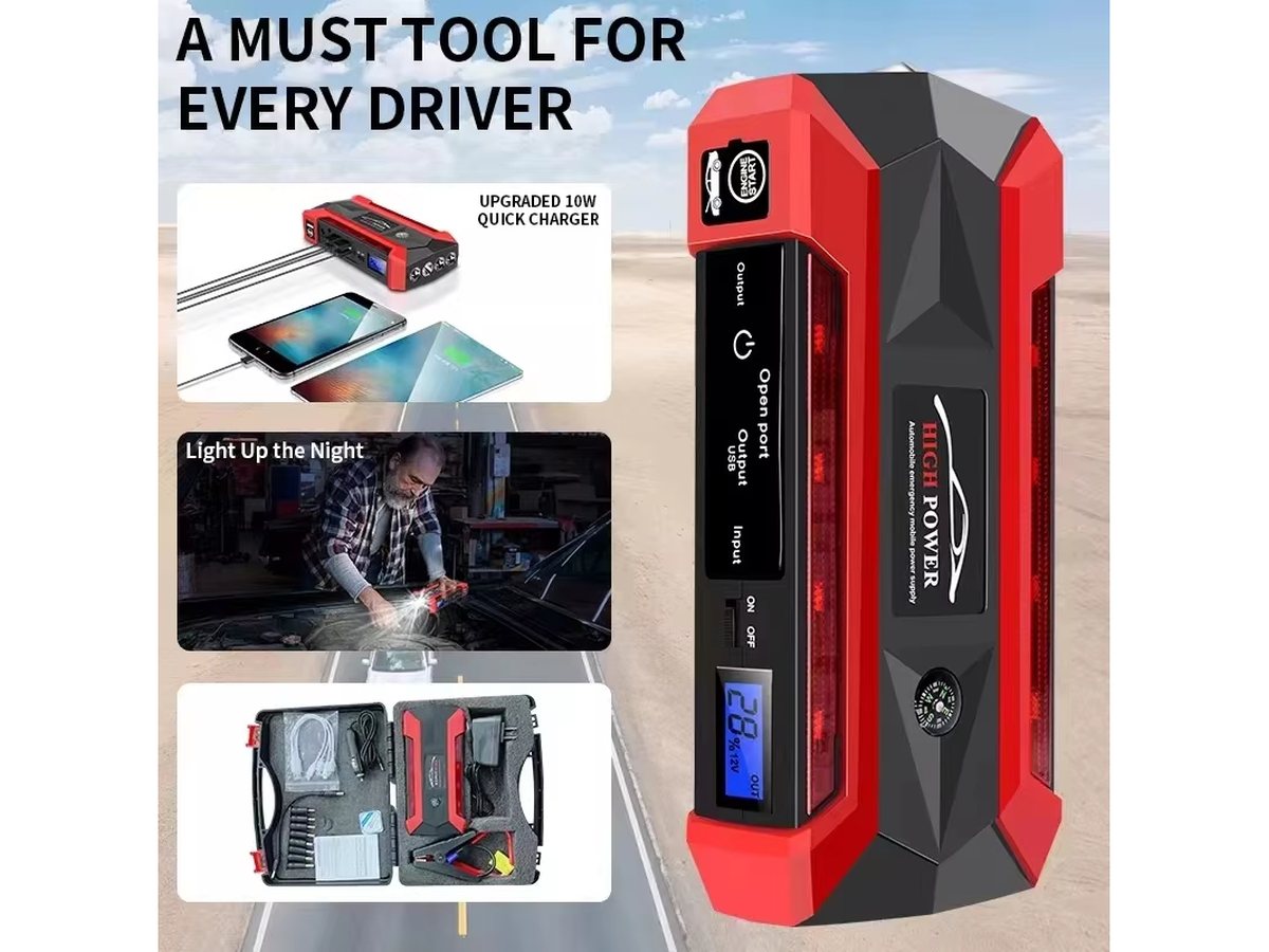 Portable Car Jump Starter Emergency Power Bank