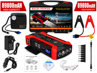 Portable Car Jump Starter Emergency Power Bank