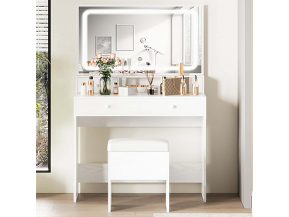 Dressing Table – 80CM Dressing Table with Mirror LED Lights