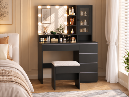 Dressing Table With Mirror