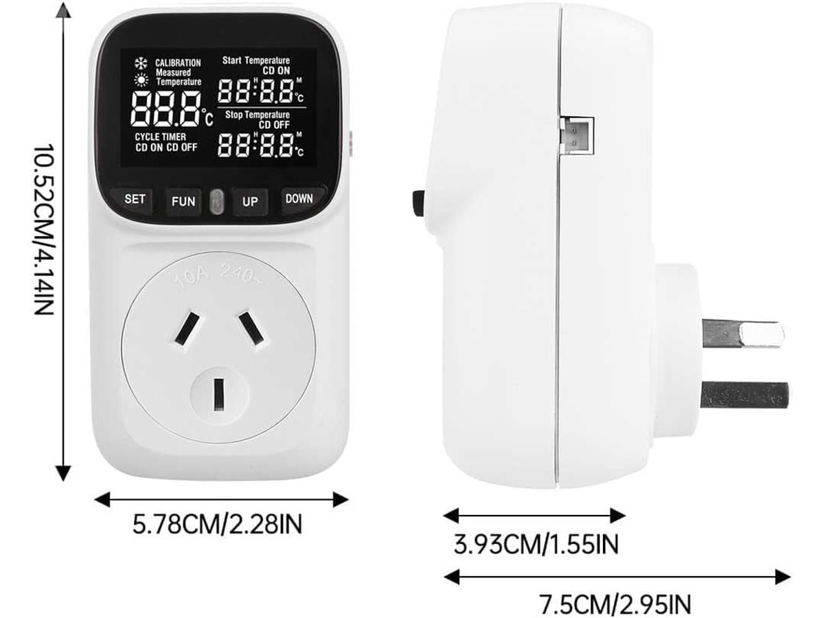 Smart Thermostat Plug with Timer Digital Temperature Controller