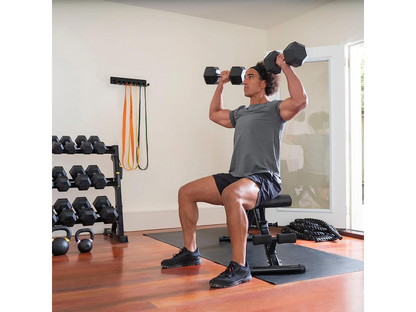 Dumbbell Set 2 x 15kg Hex Weights
