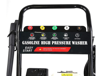High Pressure Washer 7.5HP Petrol High Pressure Washer 200 Bar Jet Washer